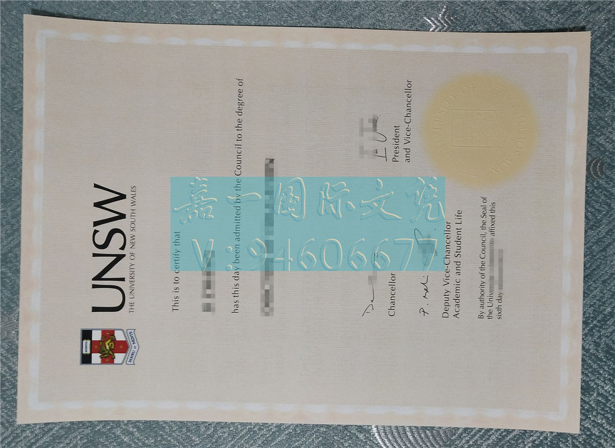 办理新南威尔士大学学位证书图|买UNSW大学毕业证|代办UNSW成绩单/