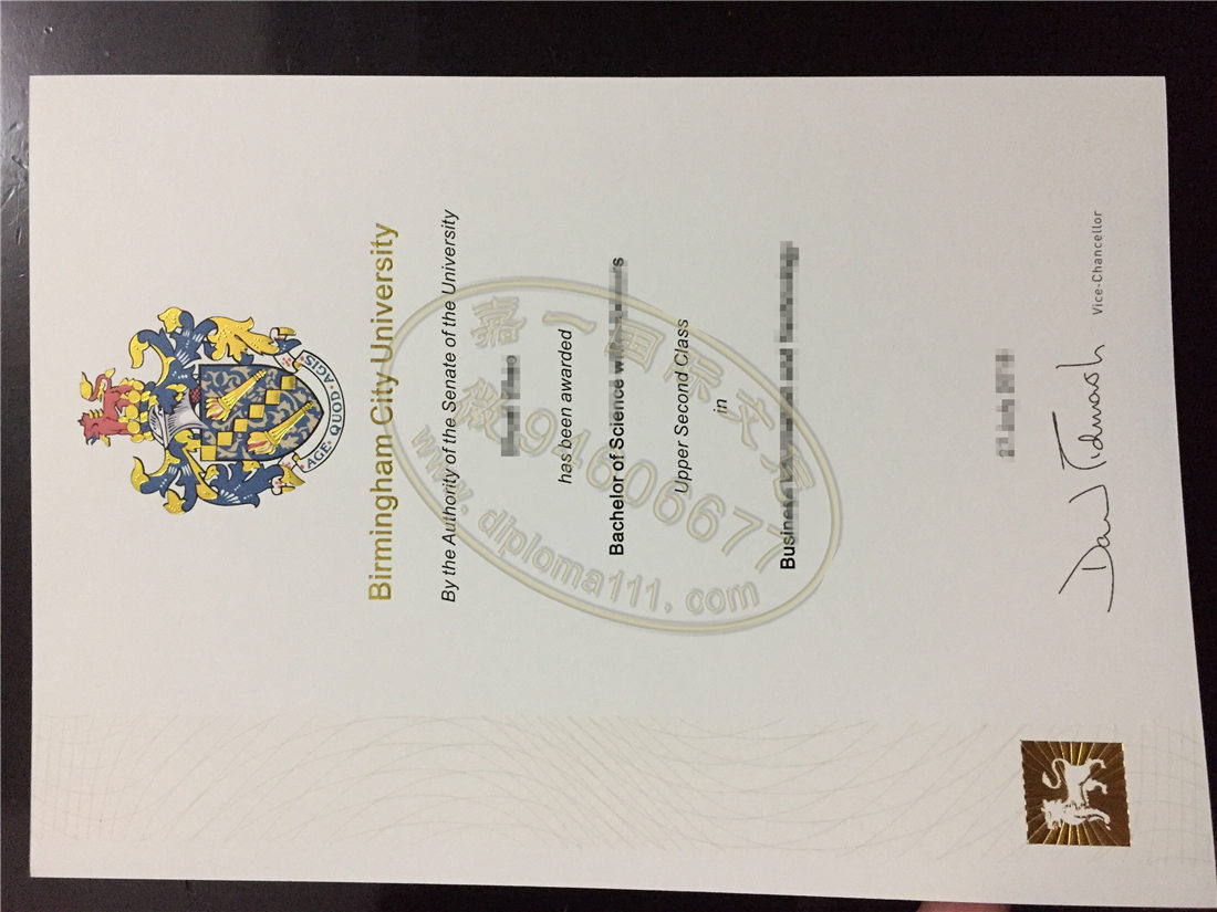 英国BCU文凭制作商,复刻伯明翰城市大学学位证书样板