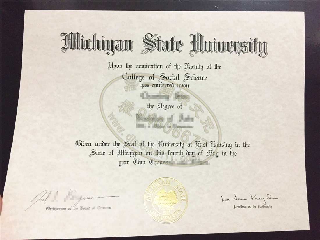 买密歇根州立大学毕业证书就业有用吗，办理美国MSU文凭渠道