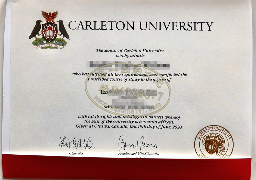 快速办理20年卡尔顿大学毕业证书模板|代办加拿大CU文凭成绩单周期