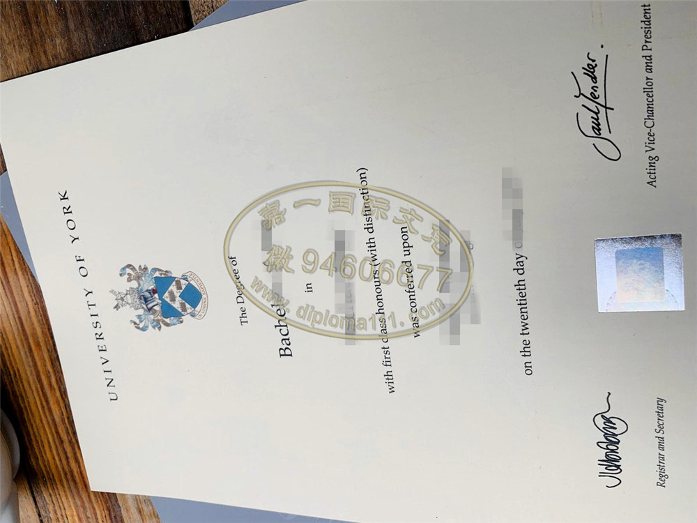 快速制作20年约克大学学位证书，领取英国文凭成绩单最佳合作方