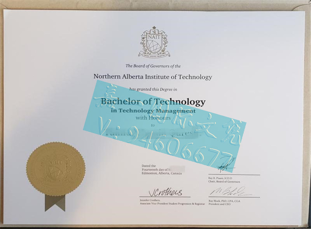 领取北阿尔伯塔理工学院毕业证尺寸,遗失加拿大NAIT文凭成绩单补办