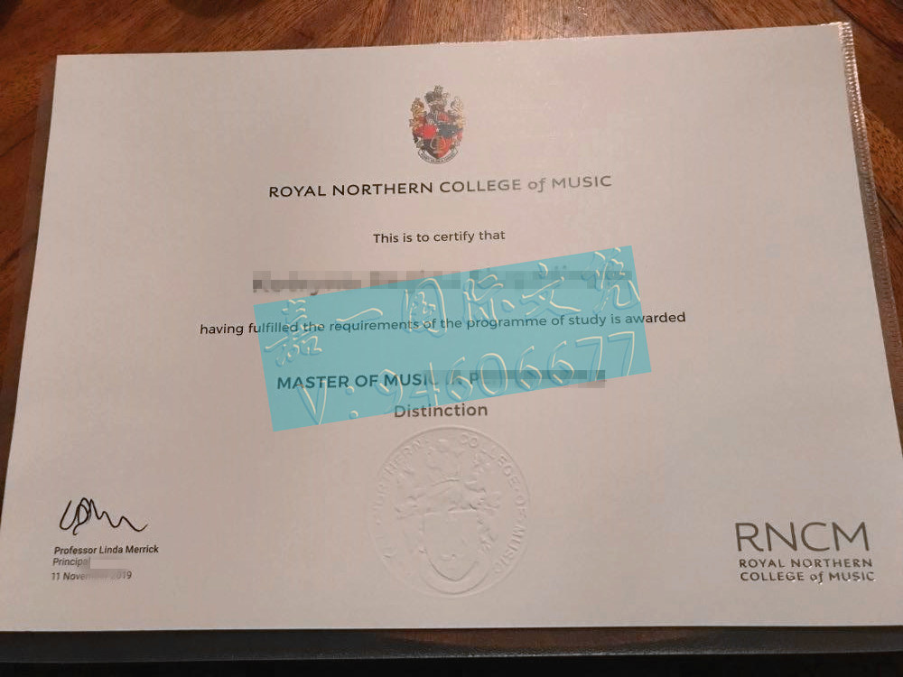 复刻北方皇家音乐学院毕业证书,补办英国RNCM文凭成绩单渠道