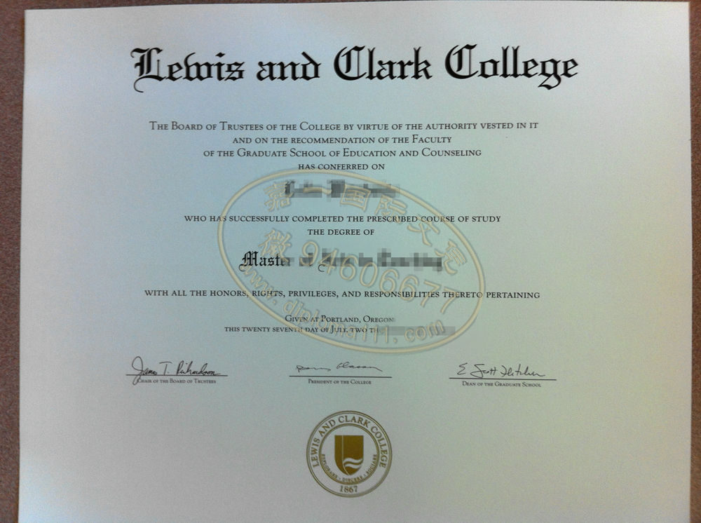 搞定路易克拉克大学学历问题，Lewis and Clark毕业证质量