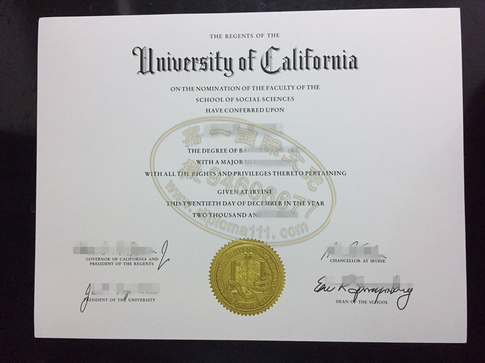 欧文分校文凭购买,UCI毕业证定制,加州大学尔湾分校学位证学历问题/