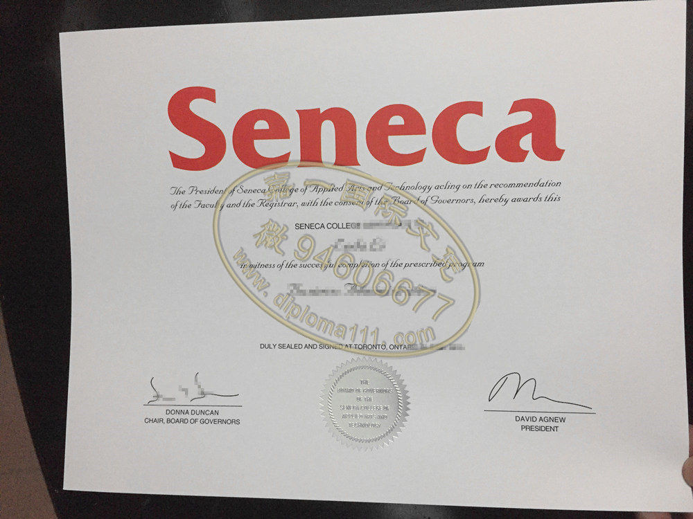 加拿大Seneca学位证质量图，圣力嘉学院文凭购买渠道