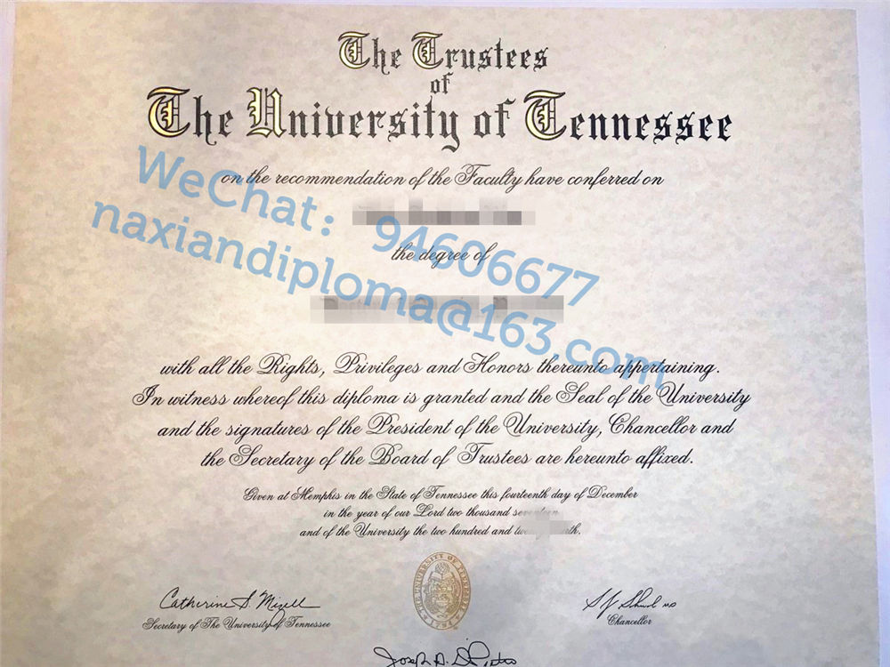 田纳西大学毕业证购买|分享补办美国UT文凭证书独家资源/
