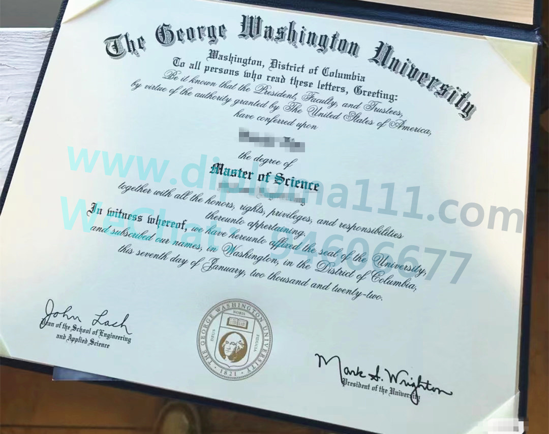 乔治华盛顿大学硕士毕业证案例|购买美国GWU文凭证书
