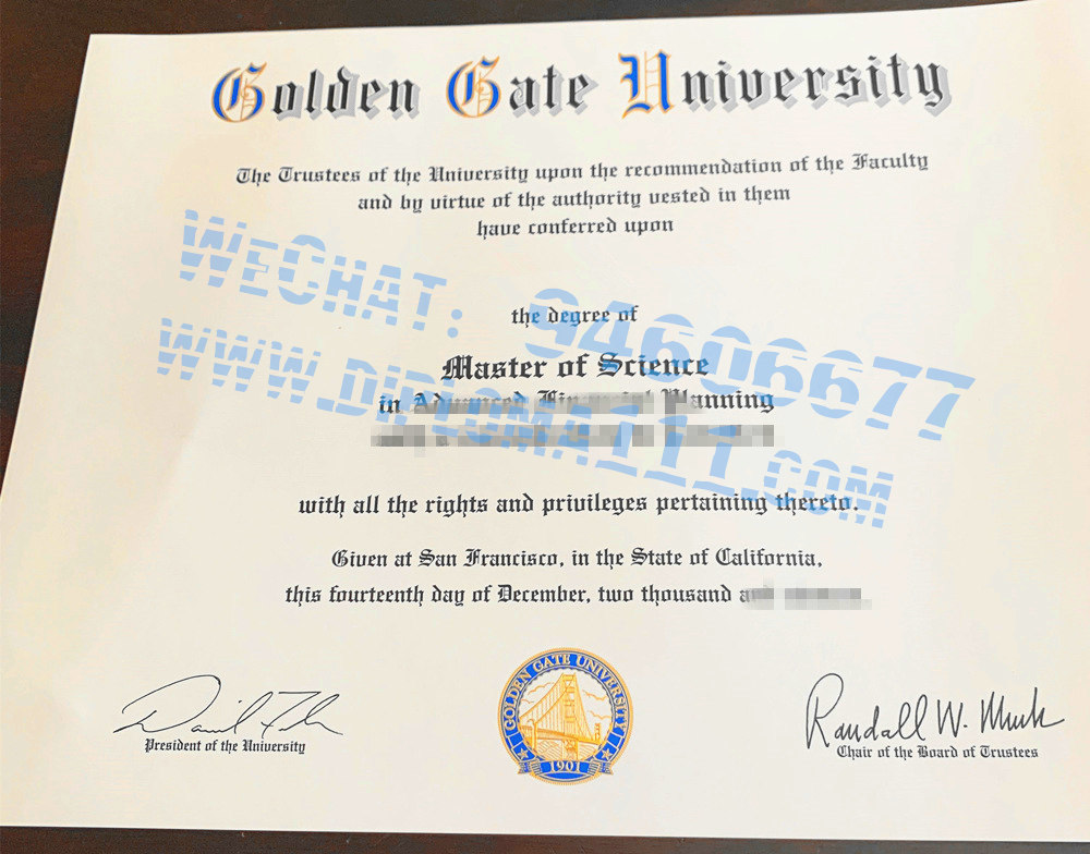 展示美国GGU学位证|购买金门大学文凭证书|加州私立文凭办理渠道/