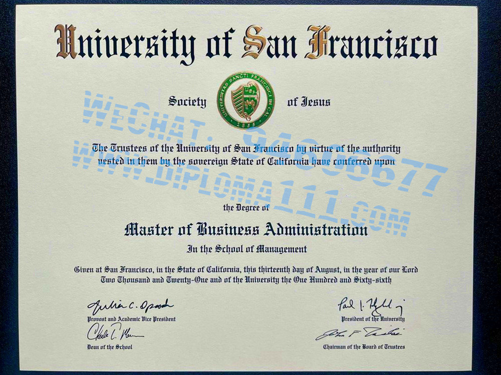 补办旧金山大学文凭学历|USF学位证办理|美国私立大学毕业证购买