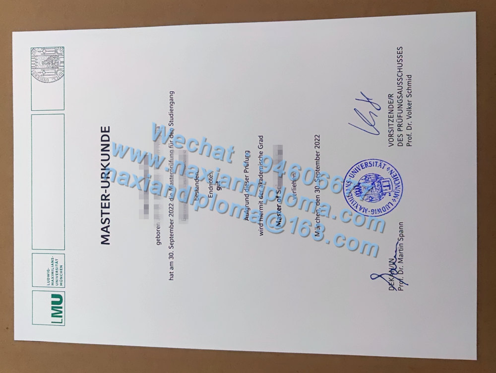 慕尼黑大学电子毕业证，德国文凭学历指定补办渠道