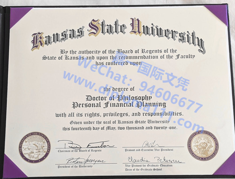 堪萨斯州立大学博士degree，定制美国K-State毕业证无双巅峰