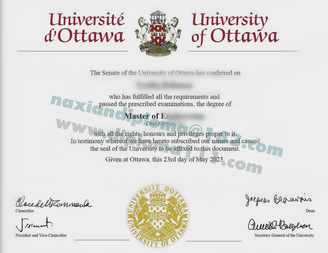 更新uOttawa学位证，买渥太华大学文凭开启职场新篇章