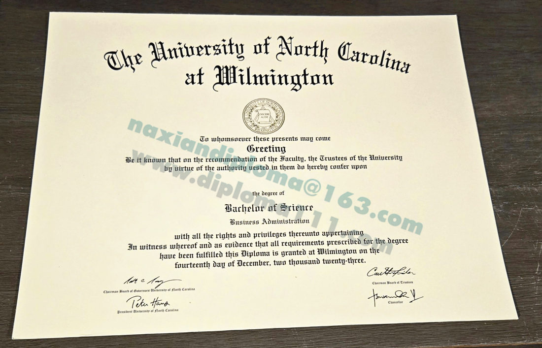 威尔明顿分校文凭版本购买美国UNCW毕业证|哪里可以补办北卡罗莱纳大学学位证/