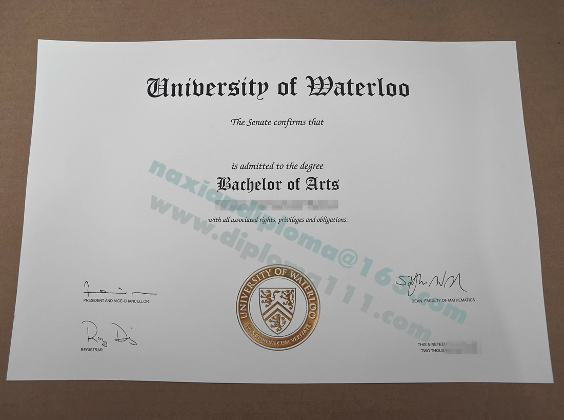 留学加拿大Waterloo无法毕业申请滑铁卢大学学位证材料