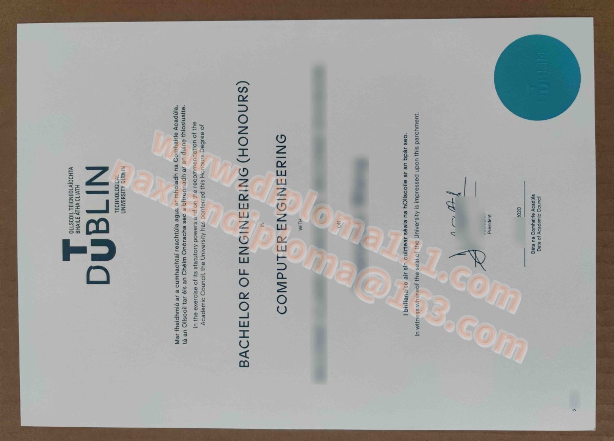 3分钟了解爱尔兰TU Dublin文凭与都柏林理工大学毕业证最佳补办方案