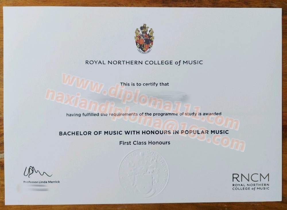 英国RNCM艺术文凭定制：皇家北方音乐学院毕业证专属殿堂