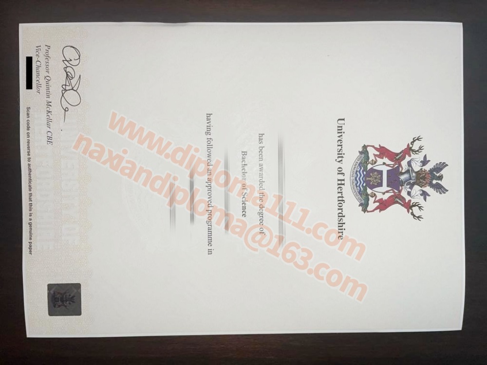 26年购买赫特福德大学学位证与University of Hertfordshire degree指南